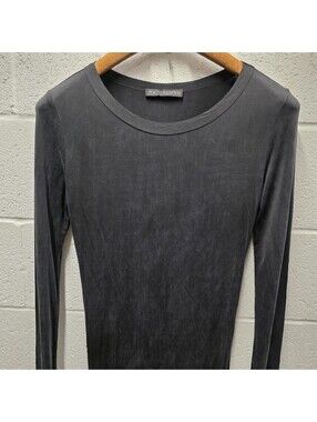 Fine by Superfine Snug Dress in Black Mineral S Small